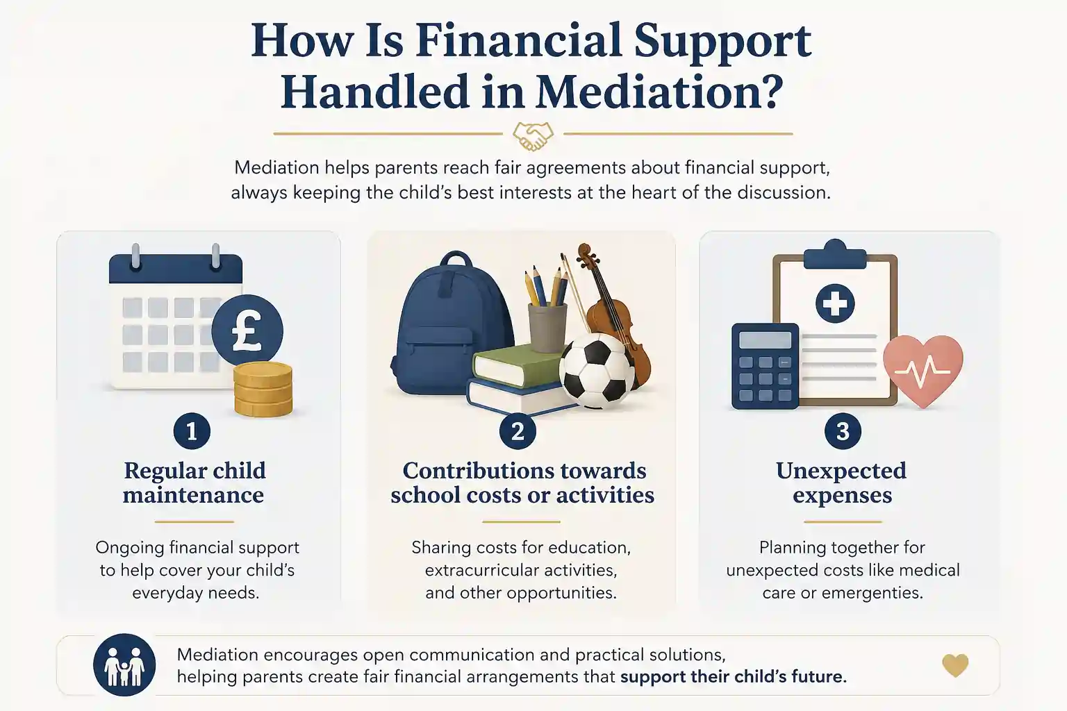 How Is Financial Support Handled in Mediation Penarth