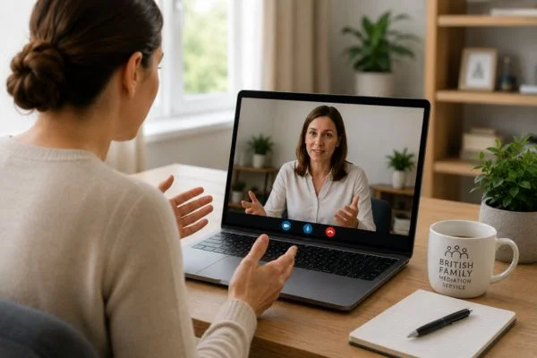 Image of online mediation Penarth book in NOW